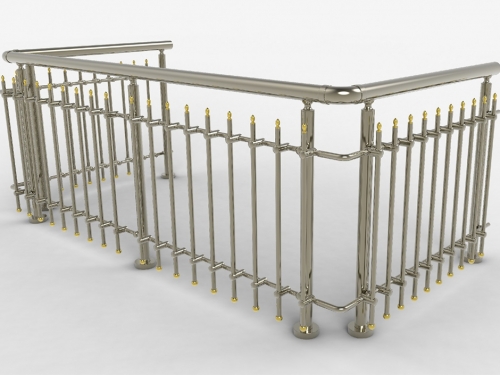 Alüminyum Yuvarlak Korkuluk Sistemleri